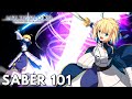 Saber 101 | Strategy, Combos, Overview and Pros/Cons | Melty Blood: Type Lumina Guide