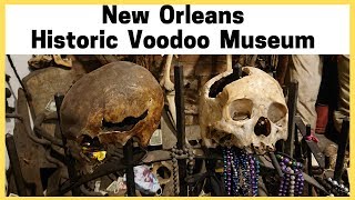 New Orleans Historic Voodoo Museum | Halloween POV Travel Vlog