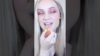 TESTING NEW LIP BALM, NOVELTY FANTA LIP BALM REVIEW, TRYING NEW LIP PRODUCTS, FANTA LIPSTICK #shorts