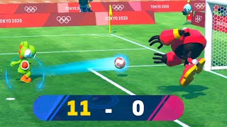 Mario and Sonic at the Tokyo 2020 Olympic Games Football Best Goals All Character