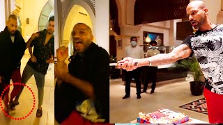 Shikhar Dhawan & Shreyas Iyer Funny Dance moments With DC Team in Dubai Hotel .
