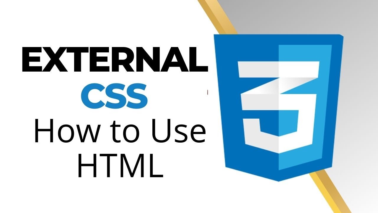 How To Use External CSS In HTML L How To Learn External CSS L CSS ...