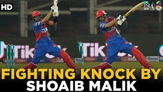 A Fighting Knock By Shoaib Malik | Karachi Kings vs Peshawar Zalmi | Match 2 | HBL PSL 8 | MI2A