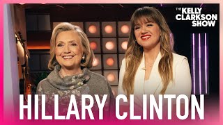 Hillary Clinton & Kelly Clarkson Talk Loneliness & Importance Of Parents Making