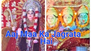 आज मां का जागरण है #Aaj maa ka Jagrata hai#jagran #jagrata #viralvideo