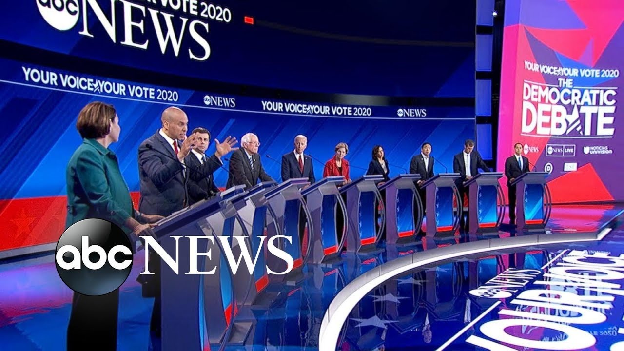 Democratic Candidates Debate: Gun Reform L ABC News - YouTube