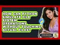 How Can Python Simulate File System Operations Without Touching Actual Files? - Python Code School