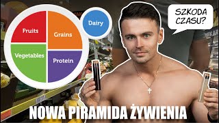 Nowa Piramida Żywienia to ZŁO? *Testujemy MyPlate, czyli nowe wytyczne żywieniowe*