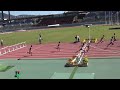 少年男子a110mh予選1組 矢田弦 14.24 1.1 岐阜国体 gen yada 1st