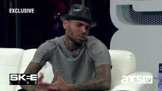 Chris Brown Exclusive on SKEE Live: \