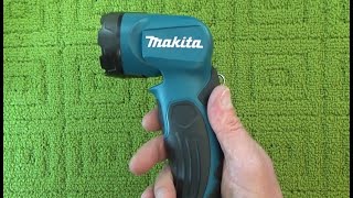 Makita Flashlight Review - Cordless Flashlight DML815 18Volt - All the Features - Tutorial