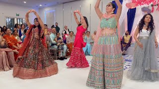 SURPRISE Sangeet Performance | Surmedani | Insane | Jhahjar #punjabiwedding