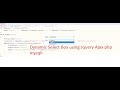 Dynamic Select Box using Jquery Ajax php mysqli