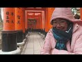 vlog ke jepang part 2 salju di kyoto fushimi inari taisha tempat wajib dikunjungi di kyoto