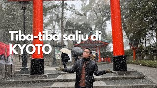 Vlog ke Jepang Part 2 - Salju di Kyoto - Fushimi Inari Taisha - Tempat Wajib Dikunjungi di Kyoto