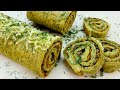 You won't fry the zucchini anymore! Everyone will be delighted! Zucchini Roll #015