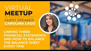 Virtual Meetup: Linking three financial statements and how to balance the balance sheet every time