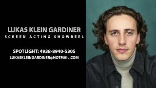 2023 Screen Acting Showreel - Lukas Klein Gardiner