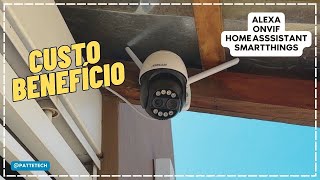 8MP 4K EXCELENTE CUSTO BENEFÍCIO CÂMERA IP ASECAM DUAL WI FI iCSee