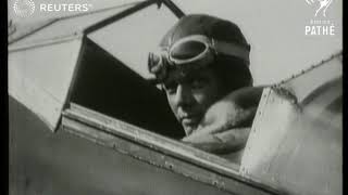 USA: Charles Lindbergh flies with mother on Airmail mission to South America (1930)