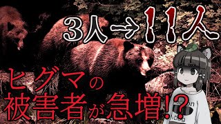 【ゆっくり解説】ヒグマ被害が観測史上最多に！？今北海道で何が起きているのか…