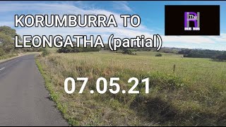 Ride From Korumburra to Leongatha (part of the way)