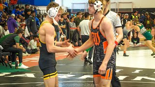 144 – Carson Weber {G} of Joliet West IL vs. JJ Rokey {R} of Washington IL