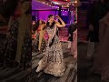 Bride's Family Surprises the Bride & Groom with a Beautiful Dance Performance at the Sangeet