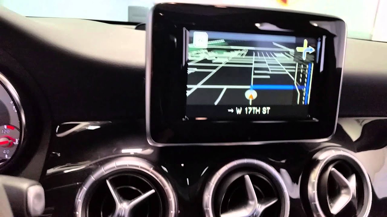 Mercedes CLA Navigation And Backup Camera Retrofit - YouTube