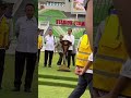 moment peresmian stadion utama sumut dihadiri oleh. bpk. jkw. stadion sumaterautara pssi briliga1