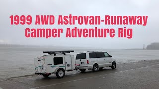 Tour our 1999 AWD Chevy Astrovan  Adventure Rig