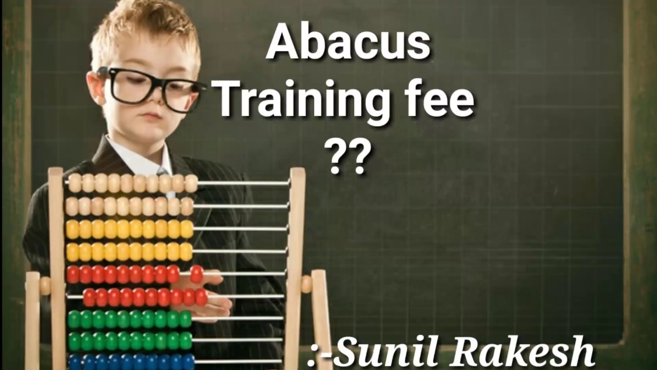 Abacus Training Youtube