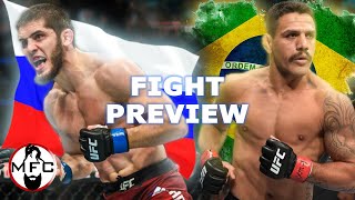 Islam Makhachev Vs Rafael Dos Anjos Fight Preview and Prediction