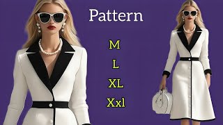 Design a Unique Notched Collar Shirt Pattern | easy Step-by-step Guide