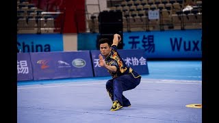 Men's Changquan 男子长拳 第6名 甘肃队 于 雷 9.63分 gan su yu lei 2017年全国武术套路锦标赛