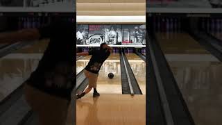 ボウリング サムレス投法 片手投げ bowling #4