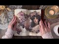 【asmr】コラージュノート1年分をご紹介します♡2024 フリップスルー 紙もの journal collage scrapbook flip through