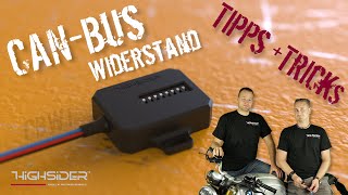 Tutorial HIGHSIDER CAN-BUS Widerstand CBW1