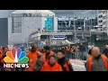 Brussels In Lockdown Following Terror Attacks | NBC News