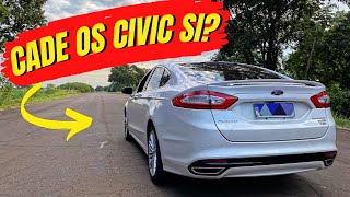 ACELEREI O FUSION MAIS FORTE DA CIDADE! ( Íntimo os Civic SI e agora? )