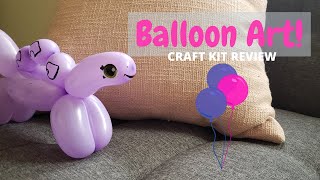 CRAFT KIT REVIEW - 5 Below Balloon Animal Kit