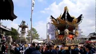 2012年 春の北条節句祭り＜屋台宮入り宵宮編＞13台全部(仮編集480p版)