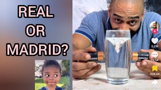 Testing Viral Clickbait Science Experiments🤔🤯 -Part 1 (water tornado using batteries)