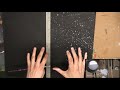 acrylic painting tutorial how to paint stars 2 different ways