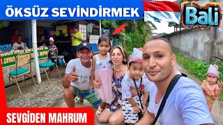 BALİ’DE ÖKSÜZ VE YETİM KIZI SEVİNDİRMEK! Endonezya Bali Adası 🇮🇩