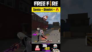 New Character Sonia Ability Combination 🔥 Sonia \u0026 Dimitri Character Best Skill Combination Free Fire