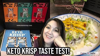 Taste Testing Keto Krisp Bars!!+ What I Ate Today | Keto/Low Carb