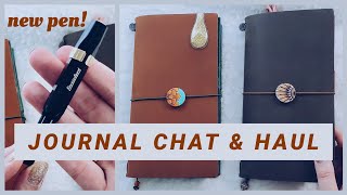 Traveler's Notebook Journal and Planner Setups + Stationery Haul for My Birthday!