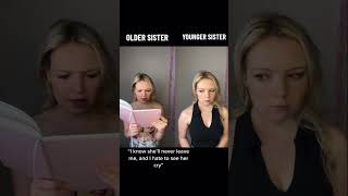 #pov your sister steals your diary and see’s what you wrote about her #siblings #sisters