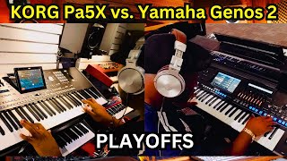 KORG Pa5X vs Yamaha Genos 2 Playoffs #1: The Ultimate Keyboard Showdown